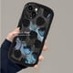 thumbnail image 1 of OPPO A78 A17 A77 A16 A15 A57 A74 A54 A76 A96 A94 A95 A75 A53 A32 A31 A3S A5S A7 A52 A92 Reno 7Z Black Tulips Funda Para Teléfono A Prueba De Golpes Protección De Lente De Silicona Negro Cubierta Prote, 1 of 4