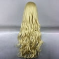 thumbnail image 4 of Unique Bargains Wigs for Women 31" Gold Tone Curly Wig with Wig Cap Long Hair, 4 of 6