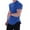 Blue, variant on Gyexs Gym Shirts Men Short Sleeve Gym Activewear Tee Tops Casual Lightweight Summer T-Shirt Adult Clothing Blue, Size XXXL