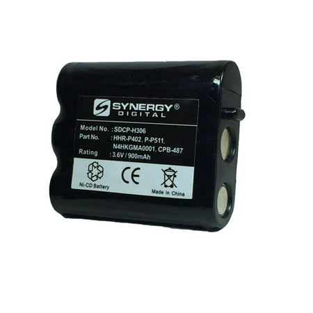 Nicd Radio Battery - Radio Shack 23-932 Cordless Phone Battery Ni-CD, 3.6 Volt, 900 mAh - Ultra Hi-Capacity - Replacement for Panasonic P-P511, Type 24 Rechargeable Battery