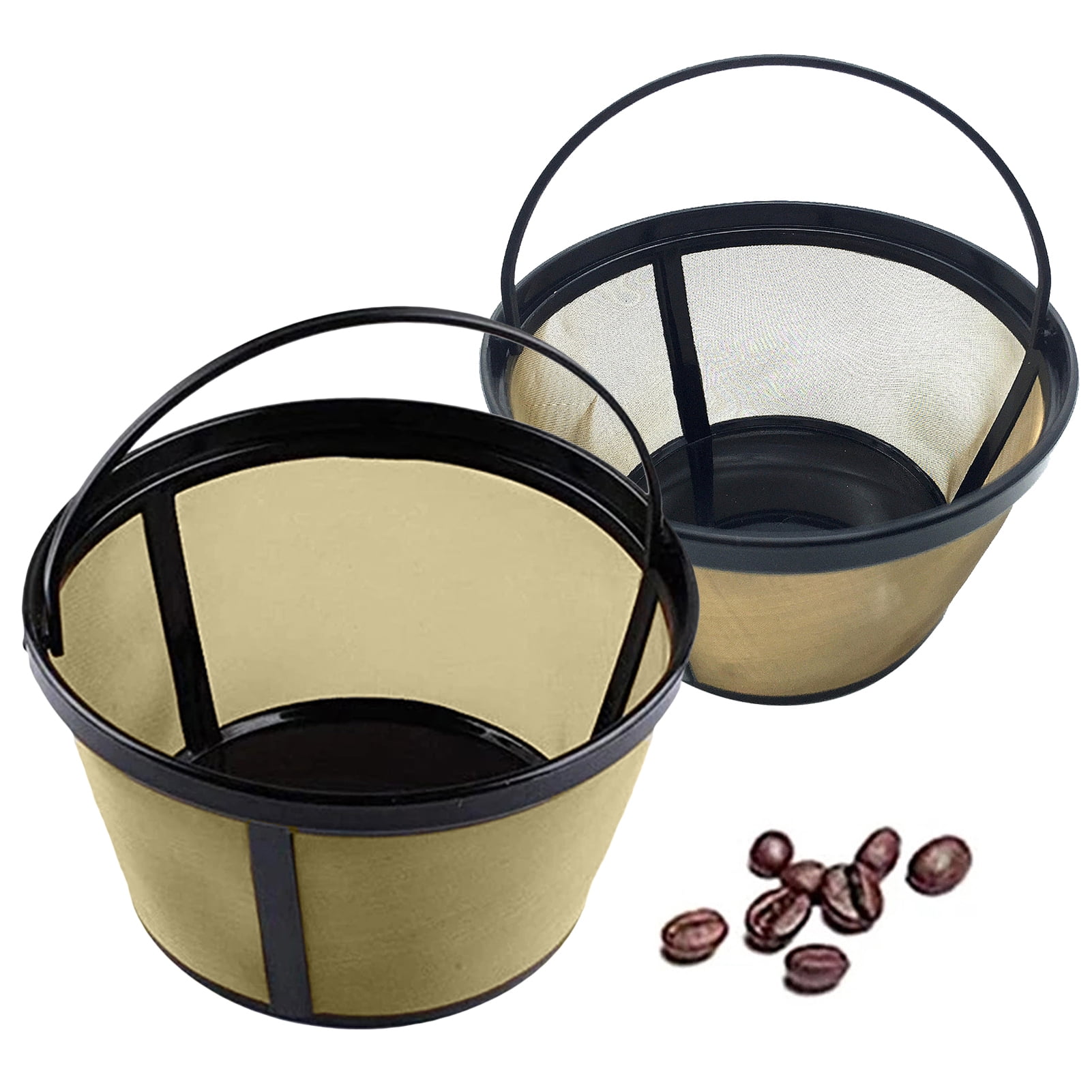 Fits BUNN®* Coffee Makers GoldTone™ Permanent Reusable Basket Coffee Filter 