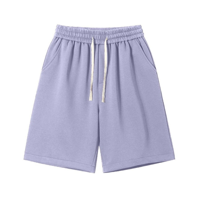 Dagugfen Plus Size Running Shorts for Men Drawstring Elastic Waist Loose Lightweight Workout Shorts for Women