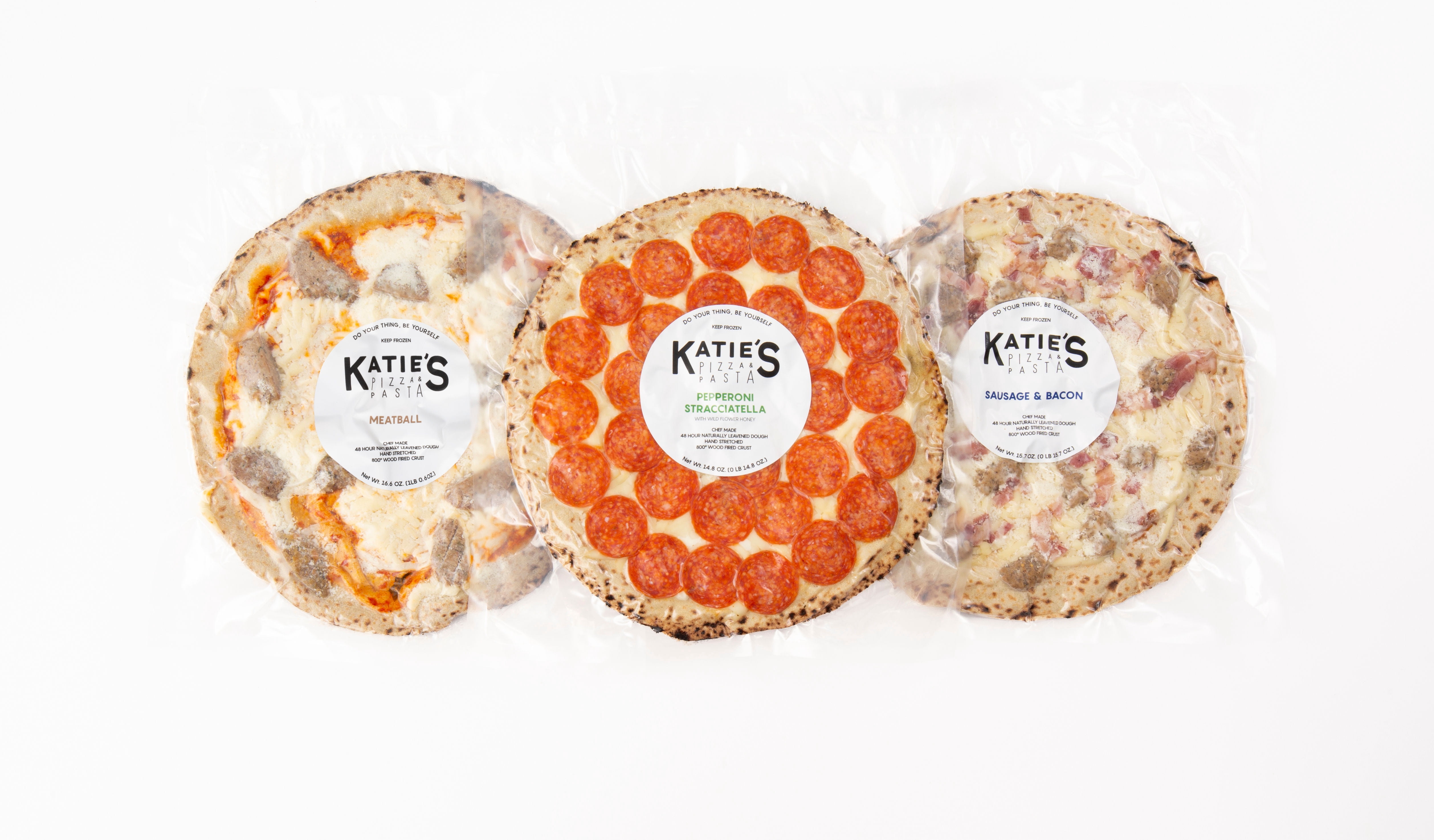 Katie's Pepperoni Pizza, Frozen