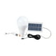 thumbnail image 2 of Bombilla solar portátil de 7 W, 3 modos, luz de emergencia ajustable, lámpara de camping para senderismo, casa, pesca, campamento, tienda de campaña,, 2 of 8
