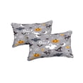 thumbnail image 2 of Move Over Grey  Bedding Sets Queen Festival Duvet Cover Set White Black Ghost Pumpkin Pattern Microfiber No Filling, 2 of 6
