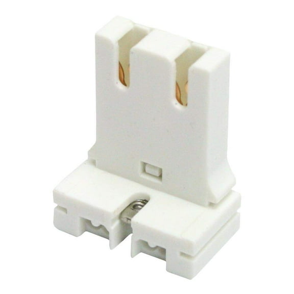 General 00028 - Medium Bi-Pin Fluorescent Lampholder T8/T10/T12 (LH0028 LINEAR FLUORESCENT T8/T10/T12 MEDIUM BIPIN POLYCARBONATE LAMPHOLDER)