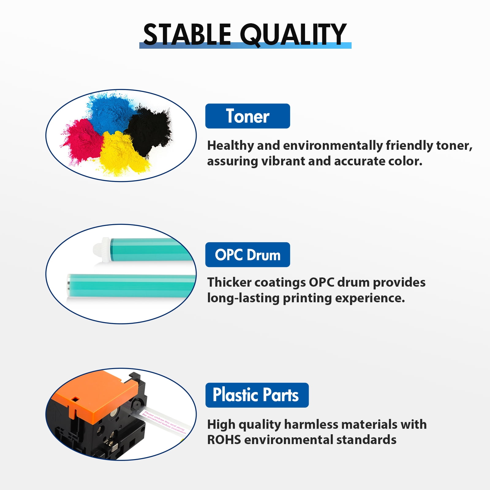 054H 054 CRG-054H Toner Compatible for Canon 054 toner cartridge set 054H Color ImageCLASS MF644Cdw MF641Cw MF642Cdw LBP622Cdw MF640C Toner Printer Ink (Black Cyan Magenta Yellow, 4-Pack)