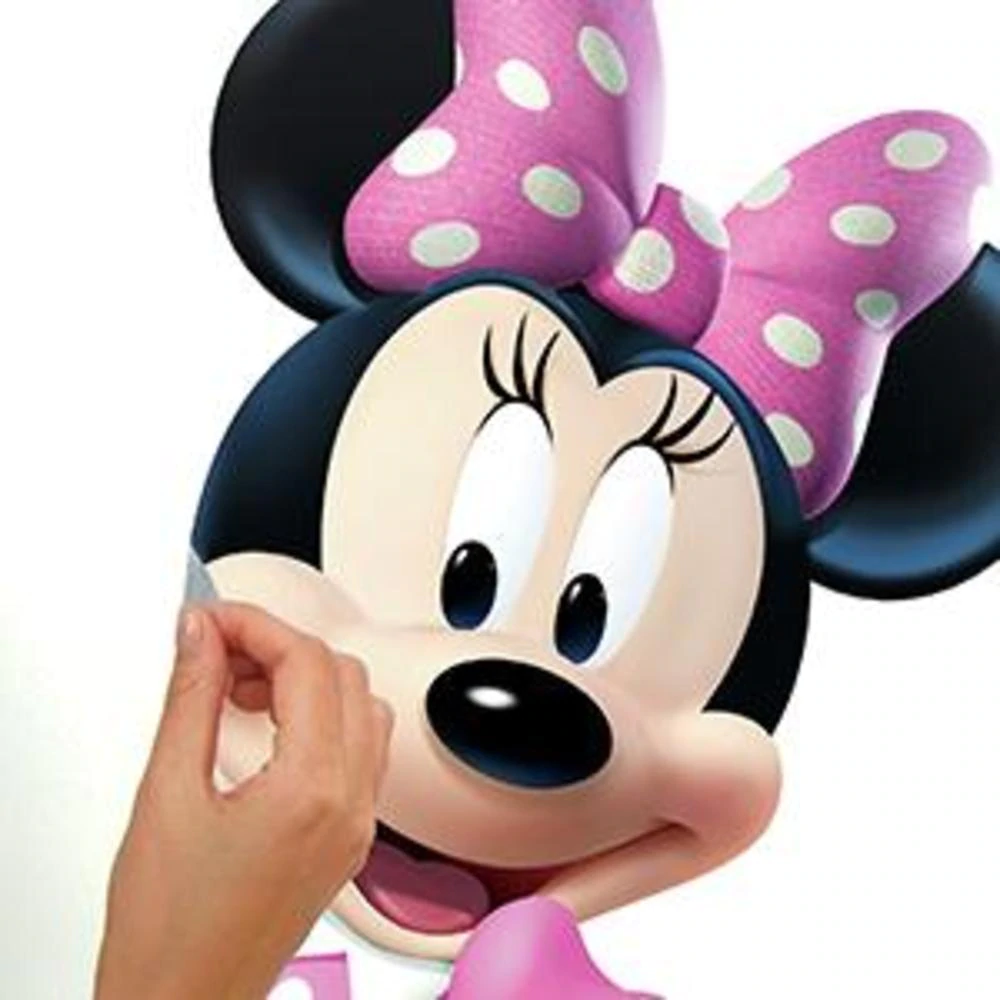 Minnie Bow-tique Peel & Stick Giant Wall Decal Baby Children Girl's Room Wall Stickers