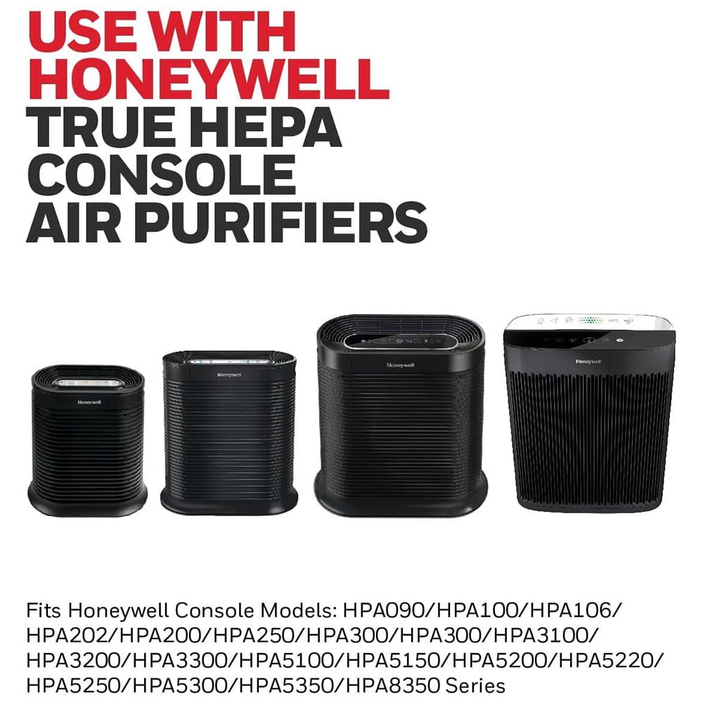 Replacement Filter R True HEPA Filters for Honeywell  - 3 Pack, HRF-R3