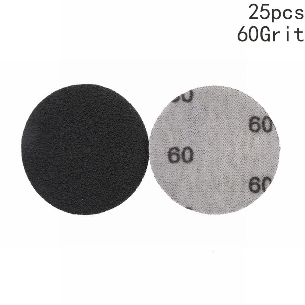 50mm 2" Hook and Loop Sanding Disc 60-10000 Grit Wet or Dry Sandpaper Pads 10pcs 