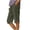 Army Green, variant on Qiopertar Linen Pants for Women Loose Straight Leg Casual Summer Beach Pants with Pockets Side Slit Buttons Elastic Waist Comfy Wide Leg Trousers, Yellow S