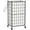 Black and White, variant on Laundry Hamper with Wheels,Metal Wire Frame Rolling Laundry Basket with Removable bag,100L Dirty Clothes Hamper Organizer Dorm Room Storage for Bedroom,Bathroom,Pink
