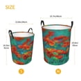 thumbnail image 5 of XMXT Collapsible Laundry Basket, Spring Poppies Flower Waterproof Laundry Hamper, 62L Multicolor, 5 of 8