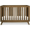 thumbnail image 4 of DaVinci Otto Pine Wood 3-in-1 Convertible Crib in Walnut, 4 of 9