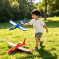 thumbnail image 6 of 2-Piece Foam Glider Airplane Toy Electric Hand Throwing Flying Aircraft Model for Outdoor Sports and Party Favors, 14inch, 6 of 8