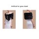 thumbnail image 3 of Jumpingount Mujer pluma nupcial invierno cálido boda chaqueta envuelve chal abrigo fiesta calentamiento bufanda vestirse accesorio Casual diario Accesorios de disfraces Blanco Jumpingount AP012809-03, 3 of 6