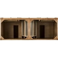 thumbnail image 3 of James Martin Vanities 650-V60d Brittany 60" Double Basin Poplar Wood Vanity Cabinet Only -, 3 of 7