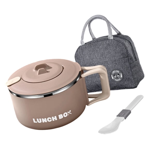 Microwave Safe Stainless Steel Lunch Box 1200ml Leak Proof Design With Foldable Utensils