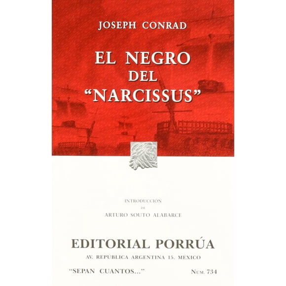 El negro de 'Narcissus' Editorial Porrúa 9789700732282