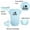 Blue, variant on iDzn Pack of 2, Happy First Father's Day Daddy & I Love Boobies Like My Daddy Funny Rompers For Babies, Newborn Baby Unisex Bodysuits, Infant Jumpsuits, Toddler 0-24 Months Kids One-Piece Oufits