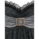 thumbnail image 3 of Camiseta Irregular Diseño Teñido Espacio Rosegal  Mangas largas de talla grande, 3 of 5