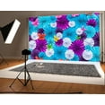 thumbnail image 1 of ABPHQTO Pinwheel rosetas telón de fondo 150x220cm fotografía telón de fondo decoraciones de fiesta papel tapiz para habitación fotos accesorios de estudio de vídeo, 1 of 3