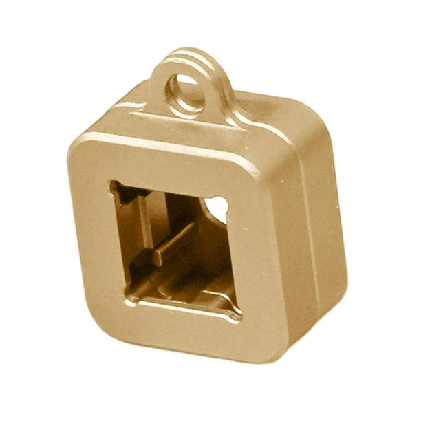 Abridor de interruptores de aluminio CNC Imán de metal 3 en 1 CUTICAT Gadget esencial profesional Dorado