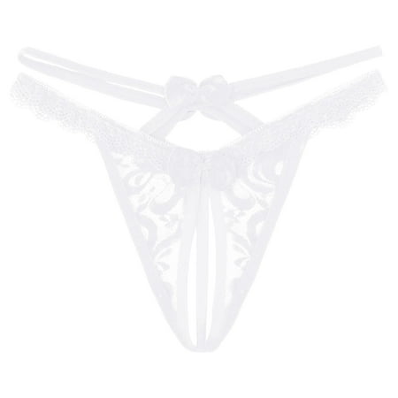 Pants 22w Elastic Waist Underwear for Women Firm Women Sexy Tassel Mesh Briefs Hollow Out Panties Crochet Lace Up Panty Thongs G String Lingerie Underwear