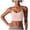 Pink, variant on Sports Bra Gym Bra Women Fashion Solid Beauty Back Yoga Wear Sports Underwear Bra Running Fitness Yoga Bra