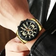 thumbnail image 4 of Sporty Watches Men Luxury Brand Curren Fashion Quartz Watch With Stainless Steel Casual Business Wristwatch Male Clock Relojes - Quartz Wristwatches, 4 of 6