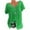 FB-Green, variant on Pntutb Womens Summer Tops,Women's Plus Size Short Sleeve V-Neck Print Blouse Pullover Tops