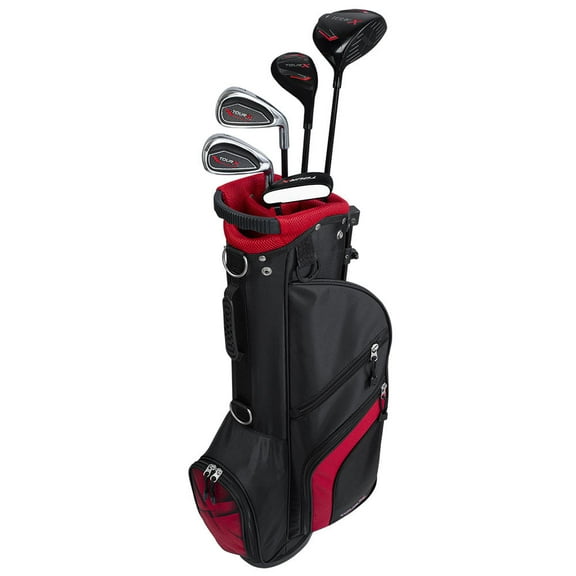 Merchants of Golf Tour X Size 2 Ages 8-11 5pc Jr Set with Stand Bag