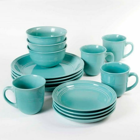 Mainstays 16-Piece Round Dinnerware Set - Walmart.com Mainstays 16-Piece Round Dinnerware Set - Walmart.com