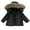 Black, variant on Esaierr 6 Months-7 Years Baby Girls Cotton Hooded Jacket Coats for Baby Toddler,Warm Windproof Coats Jacket,Fall Winter Coats Outwear Clothes