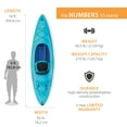 thumbnail image 3 of Lifetime Charger 10 ft. Sit-Inside Kayak, Bahama Fusion *WP (91247), 3 of 20