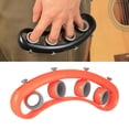 thumbnail image 3 of Bajo ukelele guitarra Zulema ejercitador Fortalecedor Entrenador de dedos naranja, 3 of 8