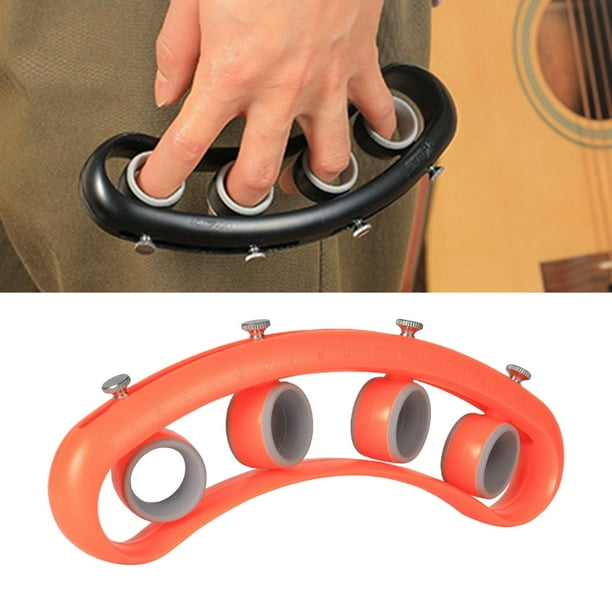 Ejercitador Extensor de de guitarra, instrumento de expansión, entrenador de velocidad de , práctica de entrenamiento para Beignner naranja Sharpla Entrenador de dedos