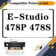 thumbnail image 2 of T-478SUR T478SUR 68000000860 Toner Cartridge, Compatible for Toshiba E-Studio 478P 478S Printers —— High Print Volume with Chip,2 pcs, 2 of 7