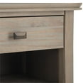 thumbnail image 6 of Trent Home Wood 24" Transitional Bedside Nightstand Table in Gray, 6 of 10
