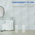thumbnail image 3 of SHINYPASING 25Pcs Plastic Sample Bottles Transparent Leak Proof Travel Containers for Storage, 3 of 8