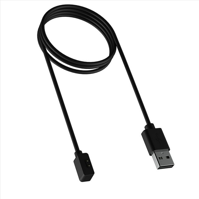 3X Fast Charging Cable for Watch 2 Lite Smart Watch Magnetic Type Charger,3 * Charging Cable,black
