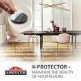 thumbnail image 6 of X-Protector 16 Heavy-Duty Felt Furniture Pads 2” Thick - Round Felt Pads for Furniture Feet - Brown, 6 of 6