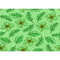 thumbnail image 1 of Ahgly Company Machine Washable Indoor Rectangle Transitional Emerald Green Area Rugs, 2' x 4', 1 of 7