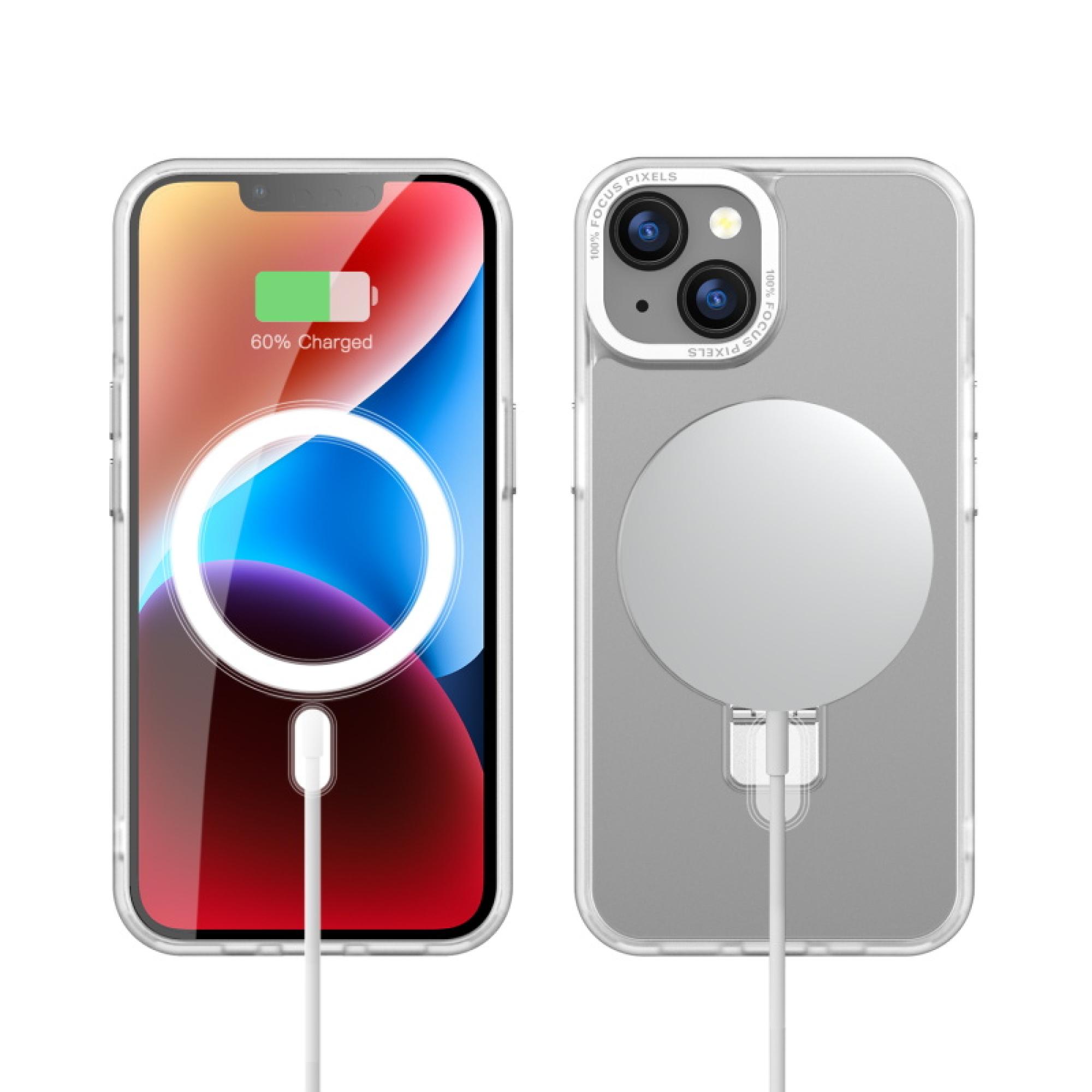 Magnetic Ring Stand Case + 3-Pack Tempered Glass Screen Protector for iPhone 16e / 13 / 14 – Slim Shock-Resistant Cover & Screen Guard Bundle – Wireless Charging-Friendly