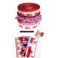 thumbnail image 6 of Patriotic Wired Edge Ribbon With Vintage Stars And Stripes Pattern, Ideal For Memorial Day Independence Day Veterans Day Fourth Of July Decor, 3-Meter Long Ribbon Perfect For, 6 of 6