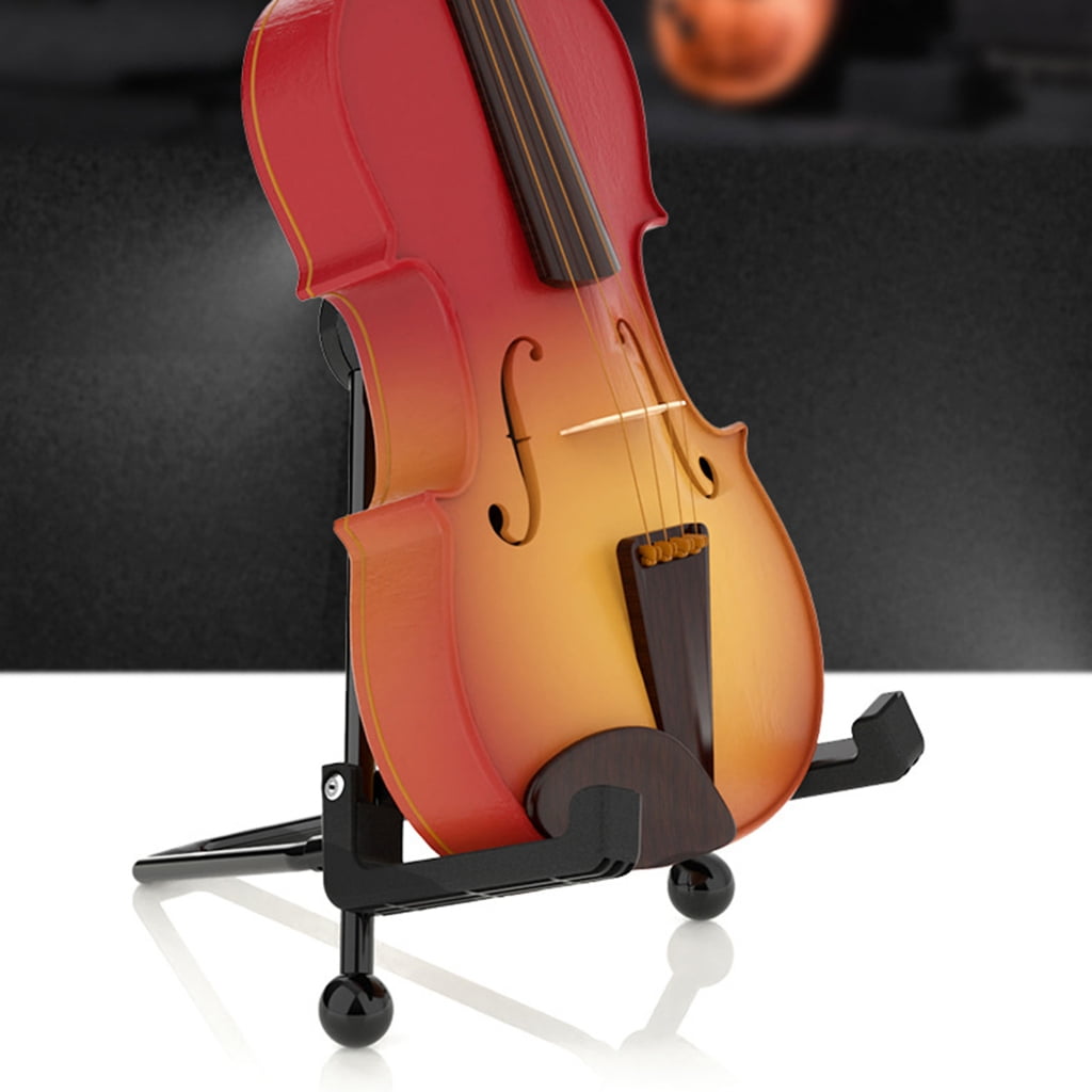Vertical Guitar Stand Foldable and Adjustable Instrument Portable Guitar Stand for Acoustic Electric Bass