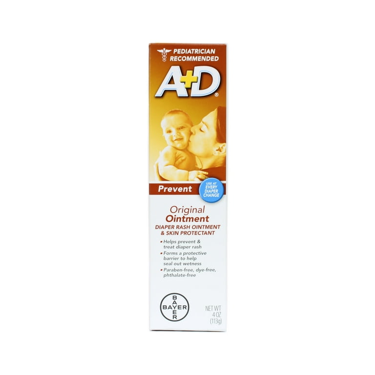 A&D Original Diaper Rash Ointment, Baby Skin Protectant