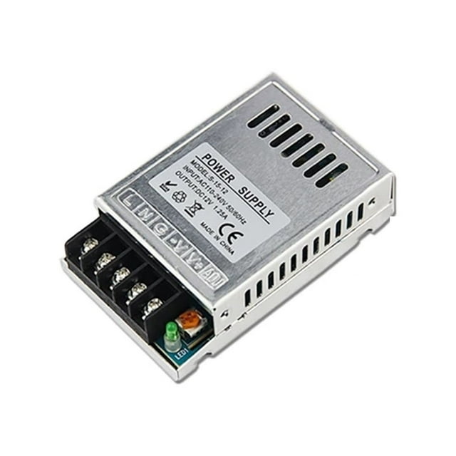 Mini Size Switching Power Supply 15W 12V 1.25A Smps AC To DC12v 24v Converter Lighting Transformer LED Driver Adapter ,Easy Operation