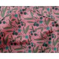 thumbnail image 4 of oneOone Silk Tabby Fabric Leaves & Floral Block Print Fabric By Yard 42 Inch Wide, 4 of 4
