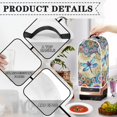 thumbnail image 4 of Yuyamidu Dragonfly Blender Cover Dust Cover Dahlia Coffee Maker Cover Soy Milk Maker Cover Multi Cooker Mixer Covers Kitchen Appliance Cover Case for Home, 4 of 6